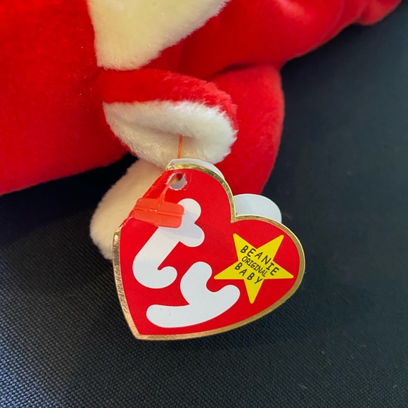 Original SPECIAL EDITION Beanie Baby Snort the Bull Plush Toy - 1995 - Picture 3 of 6